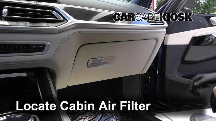 2021 BMW X7 xDrive40i 3.0L 6 Cyl. Turbo Filtro de aire (interior)